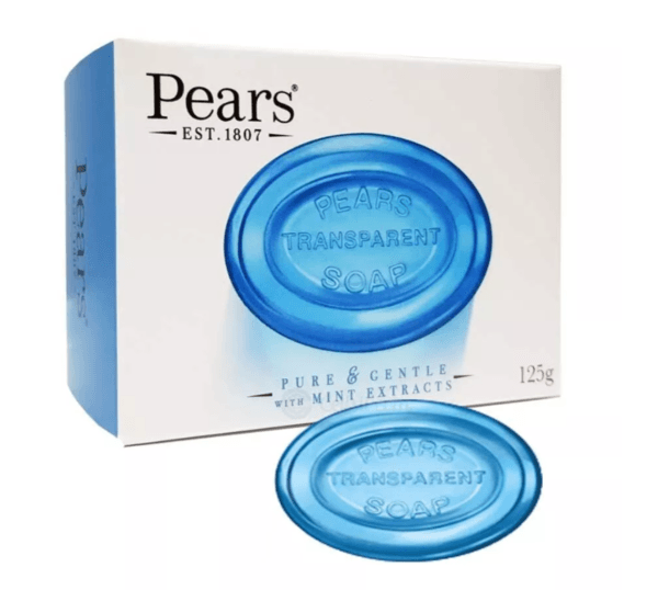 Pears Transparent Pure & Gentle with Mint Extract Soap 125g