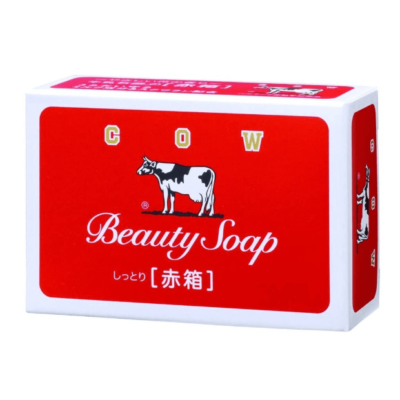 COW BRAND BEAUTY SOAP RED BOX 90g